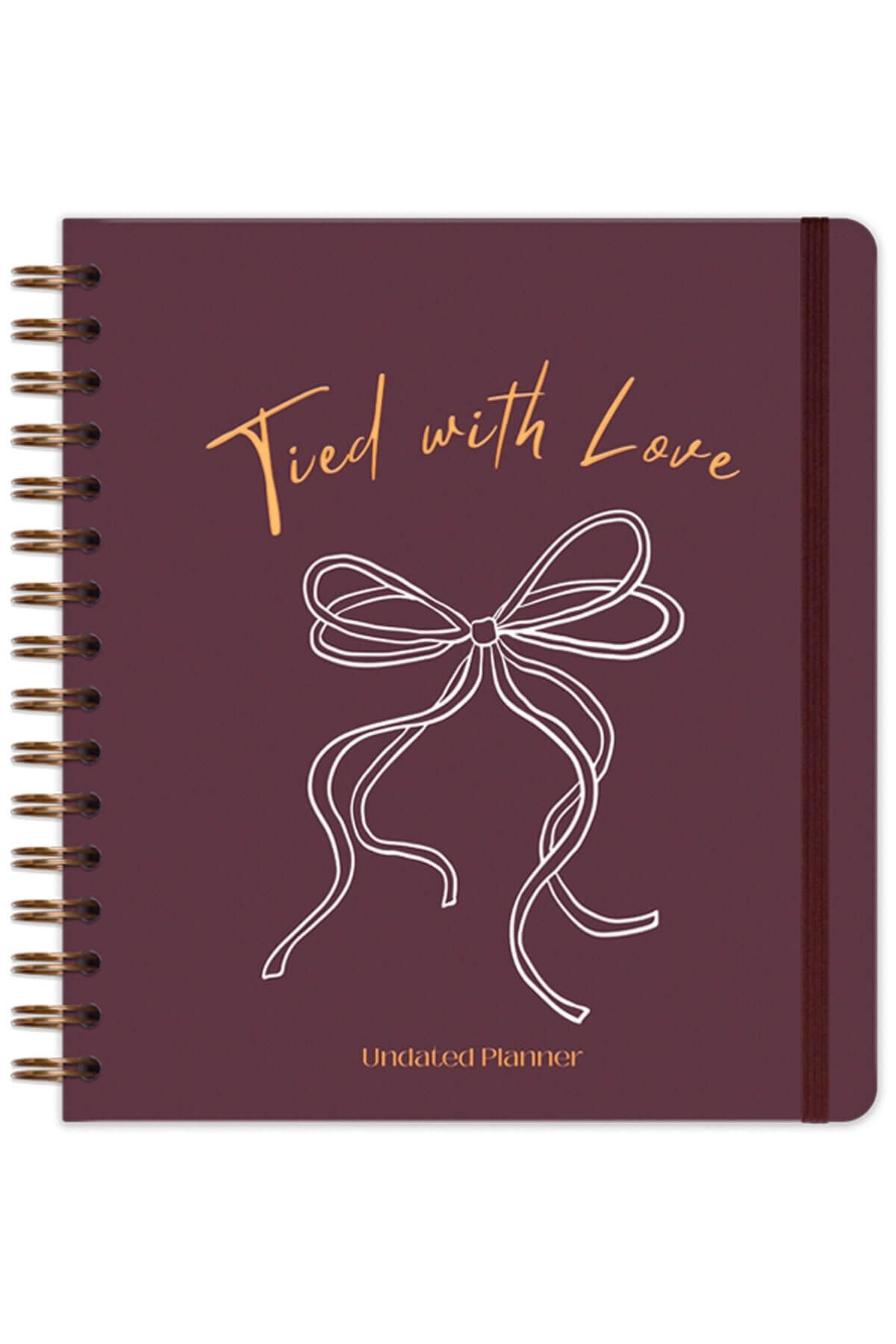 Matt Notebook Süresiz Planlayıcı Kare Ajanda Fiyonk