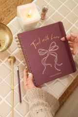 Matt Notebook Süresiz Planlayıcı Kare Ajanda Fiyonk
