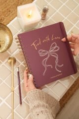 Matt Notebook Süresiz Planlayıcı Kare Ajanda Fiyonk