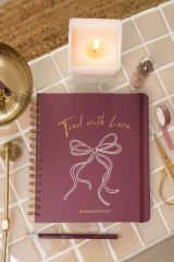 Matt Notebook Süresiz Planlayıcı Kare Ajanda Fiyonk
