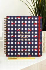 Matt Notebook Süresiz Planlayıcı Kare Ajanda Kiraz