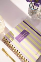 Matt Notebook Süresiz Planlayıcı Kare Ajanda
