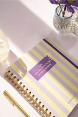 Matt Notebook Süresiz Planlayıcı Kare Ajanda