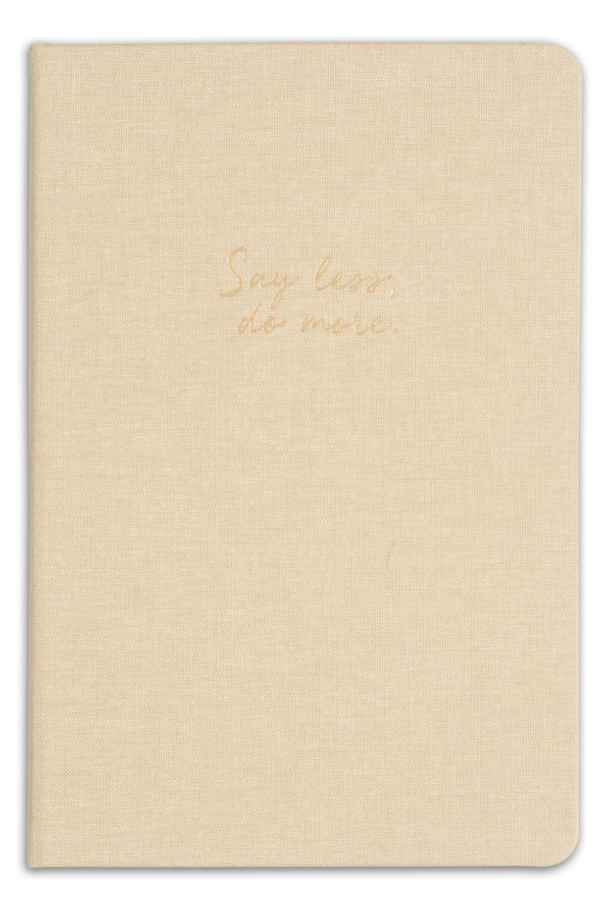 Matt Notebook 14x20 Sert Kapak Defter Noktalı Bej