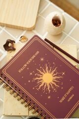 Matt Notebook Bullet Journal Edition A5 15x21 cm Spiralli Noktalı Tarihsiz Not Defteri Güneş