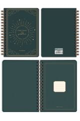 Matt Notebook Bullet Journal Edition A5 15x21 cm Spiralli Noktalı Tarihsiz Not Defteri Güneş Bulut
