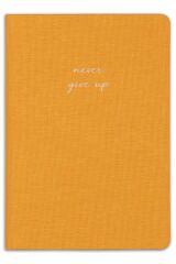 Matt Notebook 14x20 Sert Kapak Defter Noktalı Hardal