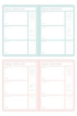 Sağlıklı Beslenme Günlüğü 6 Aylık