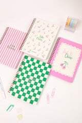 A5 Spiralli Okul Defteri 80 yaprak 4'lü Set - Çizgili