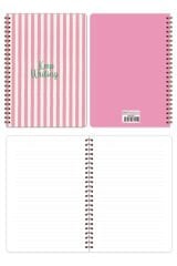 A5 Spiralli Okul Defteri 80 yaprak 4'lü Set - Çizgili