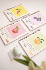 A5 Spiralli Okul Defteri 80 yaprak 4'lü Set - Çizgili