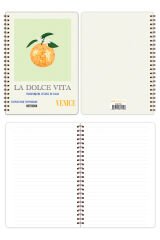 A5 Spiralli Okul Defteri 80 yaprak 4'lü Set - Çizgili