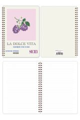 A5 Spiralli Okul Defteri 80 yaprak 4'lü Set - Çizgili