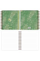 Matt Notebook 15x15 cm Kare 2'li Set Spiralli Süresiz Planlayıcı Ajanda ve Defter