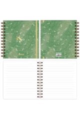 Matt Notebook 15x15 cm Kare 2'li Set Spiralli Süresiz Planlayıcı Ajanda ve Defter