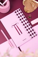 Matt Notebook A5 15x21 Mıknatıslı Kapak Defter Çizgili Fiyonk