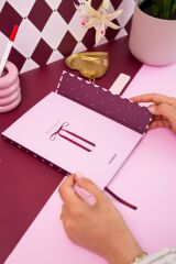 Matt Notebook A5 15x21 Mıknatıslı Kapak Defter Çizgili Fiyonk