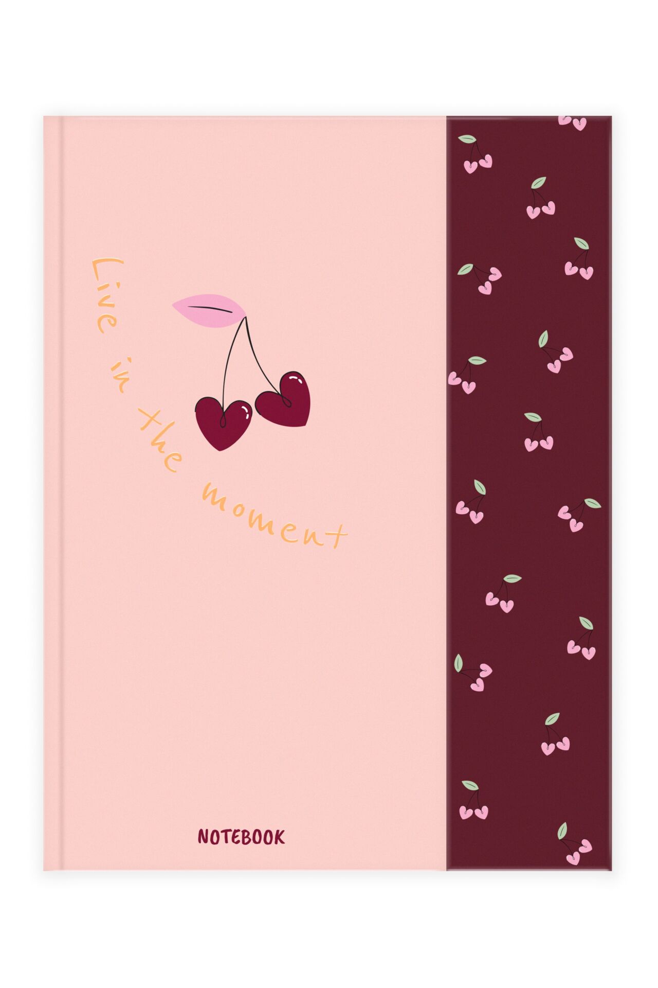 Matt Notebook A5 15x21 Mıknatıslı Kapak Defter Çizgili Kiraz