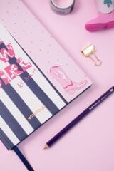 Matt Notebook A5 15x21 Mıknatıslı Kapak Defter Çizgili Fiyonk