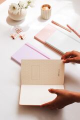 Matt Notebook 4’lü Tarihsiz Not Defter Seti Lastikli  – 2 Çizgisiz, 1 Çizgili, 1 Noktalı