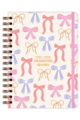Matt Notebook 2025-2026 A5 Akademik Ajanda Spiralli 15x21 cm - 17 Aylık Fiyonklar