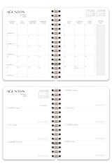 Matt Notebook 2025-2026 A5 Akademik Ajanda Spiralli 15x21 cm - 17 Aylık