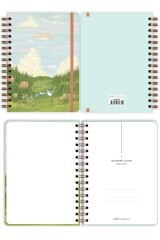 Matt Notebook 2025-2026 A5 Akademik Ajanda Spiralli 15x21 cm - 17 Aylık