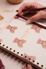 Matt Notebook 2025-2026 A5 Akademik Ajanda Spiralli 15x21 cm - 16 Aylık - Motivasyon Sayfalı