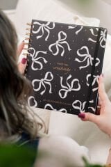 Matt Notebook 2025-2026 Akademik Kare Ajanda Spiralli - 17 Aylık Fiyonk