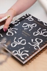 Matt Notebook 2025-2026 Akademik Kare Ajanda Spiralli - 17 Aylık Fiyonk