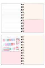 Matt Notebook 2025-2026 Akademik Ajanda Spiralli 17x24 cm - 17 Aylık