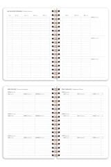 Matt Notebook 2025-2026 Akademik Ajanda Spiralli 17x24 cm - 17 Aylık