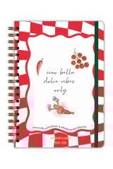 Matt Notebook 2025-2026 Akademik Ajanda Spiralli 17x24 cm - 17 Aylık