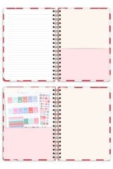 Matt Notebook 2025-2026 Akademik Ajanda Spiralli 17x24 cm - 17 Aylık