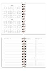 Matt Notebook 2025-2026 Akademik Ajanda Spiralli 17x24 cm - 17 Aylık