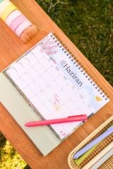Matt Notebook 2025-2026 16 Aylık Akademik Masaüstü Planlayıcı Takvim