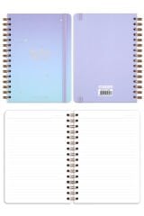 Matt Notebook A5 15x21 cm Spiralli Lastikli 2'li Tarihsiz Not Defteri Seti 1 Kareli 1 Çizgili