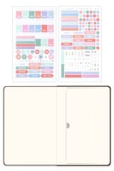 Matt Notebook 2025-2026 A5 Keten Akademik Ajanda 15x21 cm - 17 Aylık Kahverengi