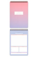 Matt Notebook 3’lü Spiralli Masaüstü Planlayıcı Set