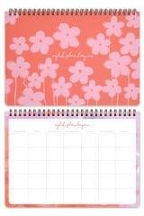 Matt Notebook 3’lü Spiralli Masaüstü Planlayıcı Set