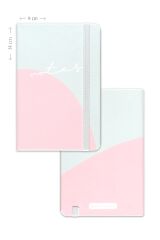 Matt Notebook 4'lü Cep Defteri Seti Çizgili Papatya Gökkuşağı Soyut