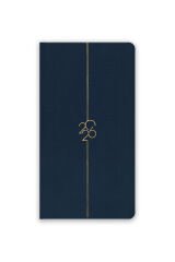 Matt Notebook 2026 Yılı Haftalık Keten Cep Ajandası 12 Aylık Lacivert