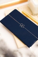 Matt Notebook 2026 Yılı Haftalık Keten Cep Ajandası 12 Aylık Lacivert