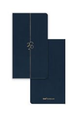 Matt Notebook 2026 Yılı Haftalık Keten Cep Ajandası 12 Aylık Lacivert