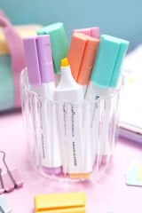 Matt Notebook 6'lı Highlighter Pastel Renk Fosforlu Kalem Seti