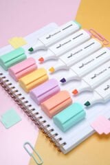 Matt Notebook 6'lı Highlighter Pastel Renk Fosforlu Kalem Seti