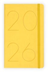 Matt Notebook 2026 Yılı 13x21 cm Günlük Ajanda Sarı