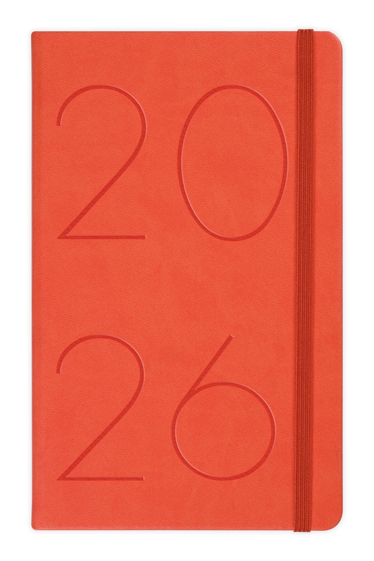 Matt Notebook 2026 Yılı 13x21 cm Günlük Ajanda Turuncu