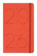 Matt Notebook 2026 Yılı 13x21 cm Günlük Ajanda Turuncu