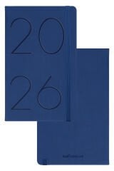 Matt Notebook 2026 Yılı 13x21 cm Günlük Ajanda Lacivert